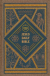 CSB Jesus Daily Bible, Brown Cloth Over Board